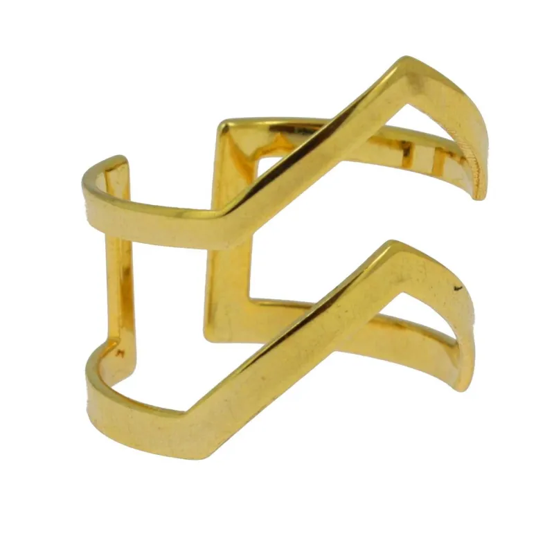 Bague dorée, Alta - Photo face