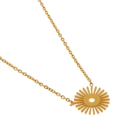 Collier doré, Ninon - Photo face