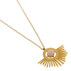 Collier doré, Memphis - Photo face