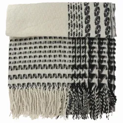 Echarpe Sippar, blanc