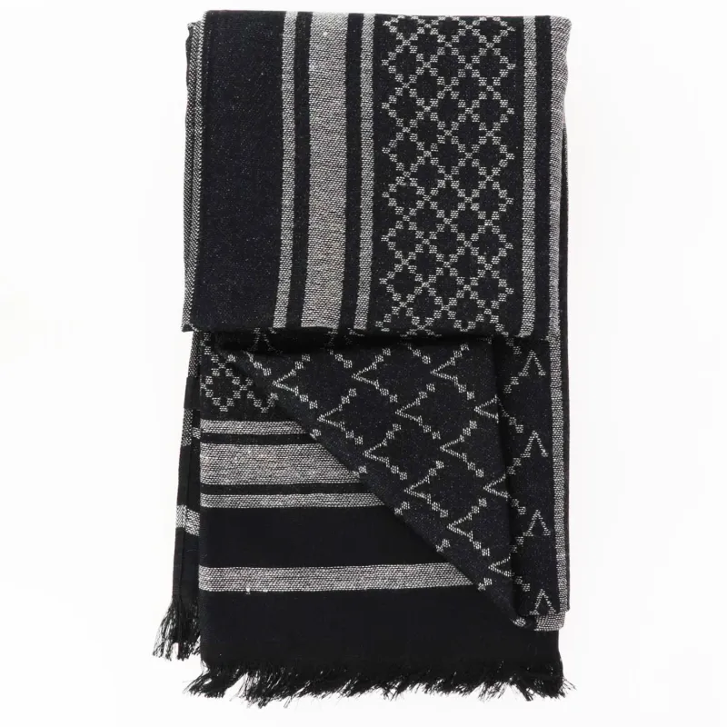 Echarpe Babylonia, noir