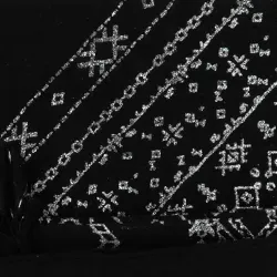 Echarpe Bellina, noir