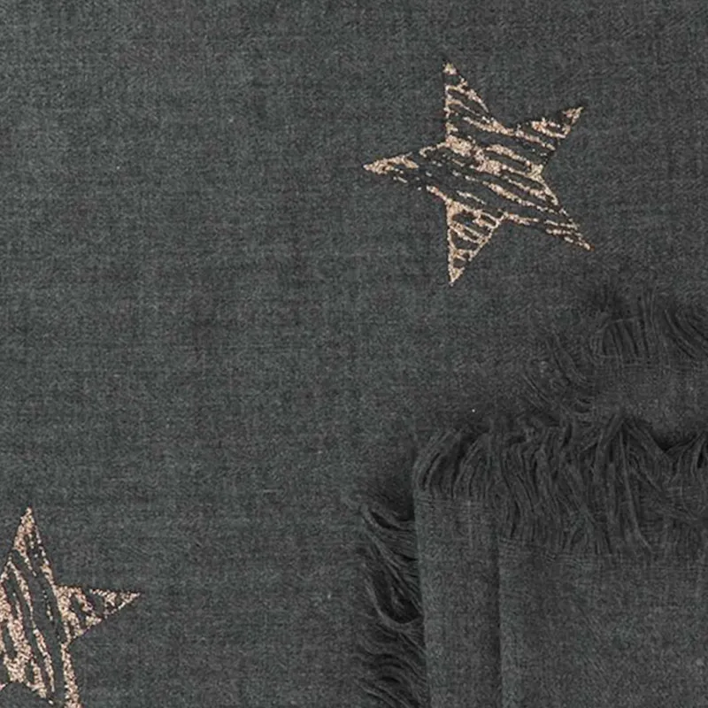 Echarpe Etoilée, gris