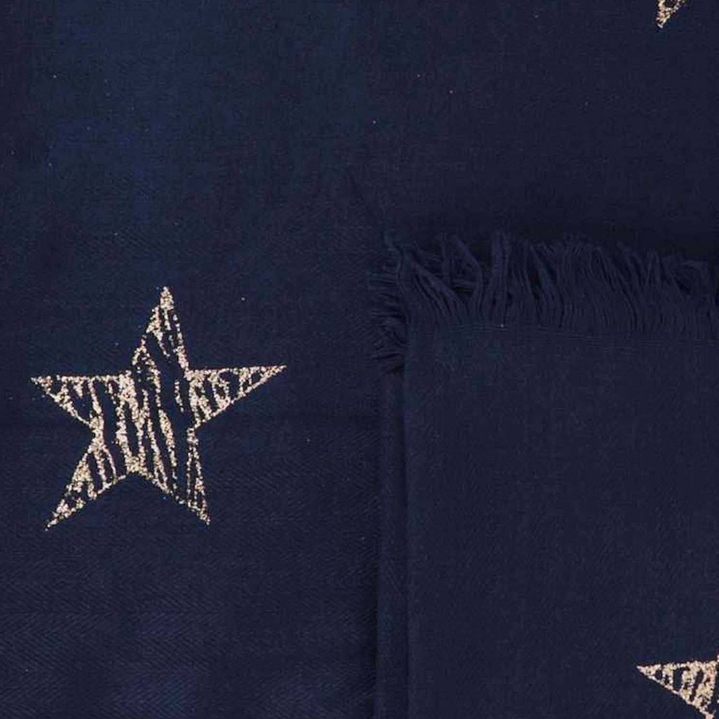 Echarpe Etoilée, bleu