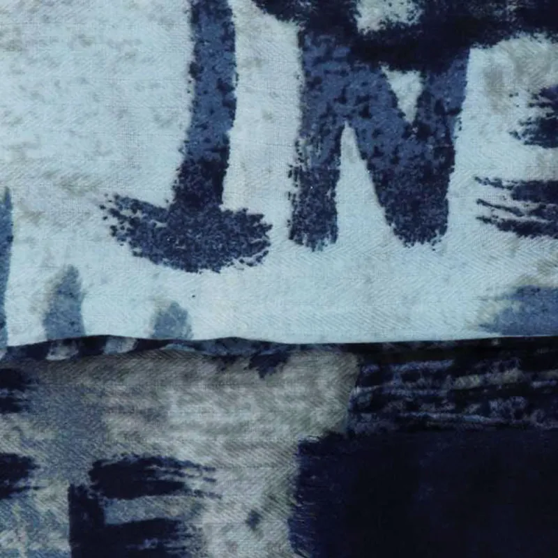 Echarpe Rebelle, bleu