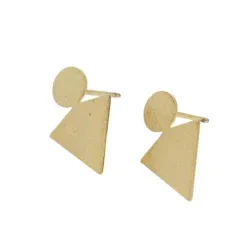 Boucles d'oreilles fantaisie dorées, Lotts