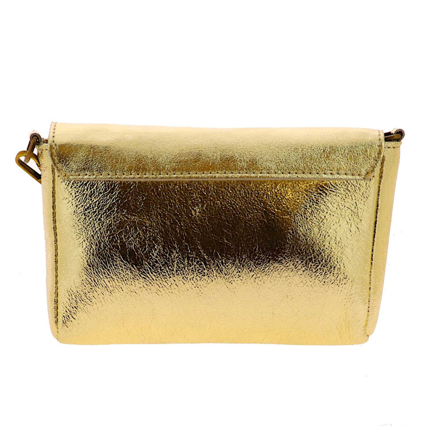 Myria pochette à bandoulière métallisée- de dos