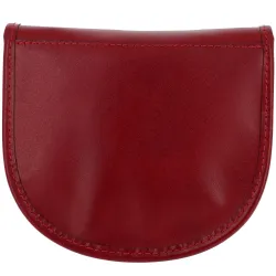 LOUISE petit sac bandoulière en cuir - rouge- dos