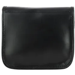 MARIES mini sac bandoulière en cuir - noir - dos