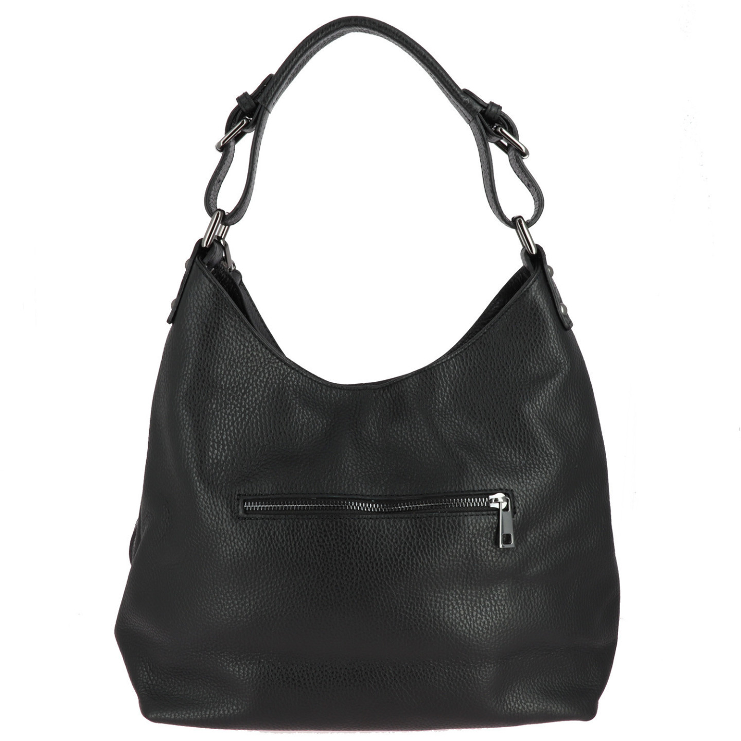 YOGOSS sac hobo en cuir - noir - dos