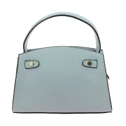 DURBAN petit sac à main en cuir bleu - dos