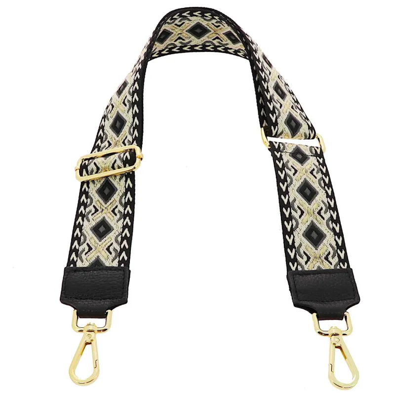 Bandoulière de sac Sokoni, noir