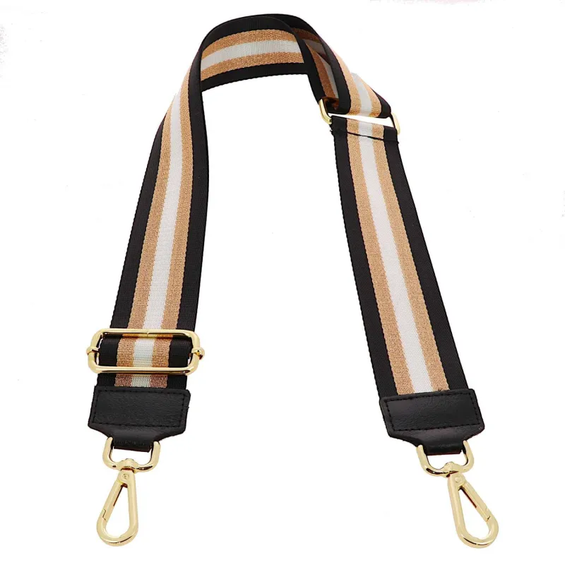 Bandoulière de sac Peace, noir