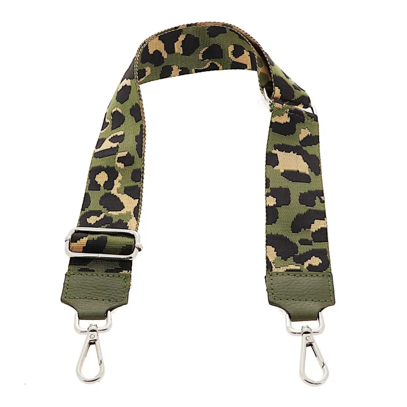 Bandoulière de sac vert Forli