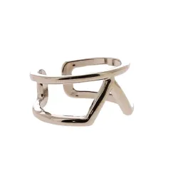 Bague Tulla, argenté - taille ajustable - fabriqué en Italie